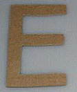 Paper Shape letter E