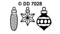 DD7028 Kerstballen diverse zilver