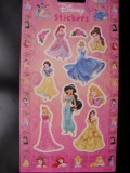 fra0873 Disney Princess Glitter stickers klein / groot