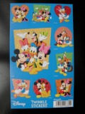Disney fra882 Mickey Mouse Glitter stickers 9 stuks