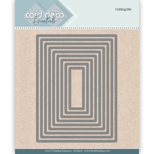 Card Deco Essentials CDECD0023 Snijmal Rechthoeken - Klik op de afbeelding om het venster te sluiten