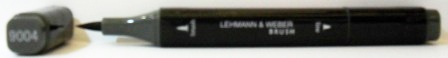 L&W 9004 brush grijs