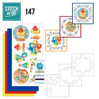 Stitch & Do 147 Hartelijk gefeliciteerd