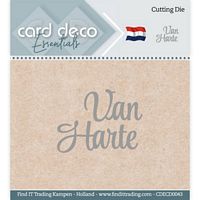Card Deco Essentials CDECD0043 Snijmal Van Harte