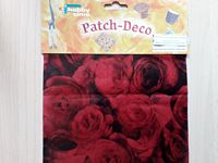 Hobbytime Patch-Deco papier 61300201 Rozen rood