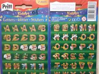 Pritt KidsArt glitterstickers 06 Letters ABC OP=OP