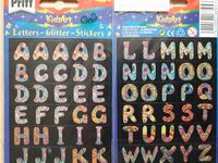 Pritt KidsArt glitterstickers 08 Letters ABC OP=OP