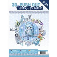 3D Push out Book 20 Winter Wonderland