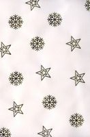 Perga papier/vellum kerst ster goud 1743