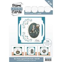 Frame layered Cards Boek LC4K10029