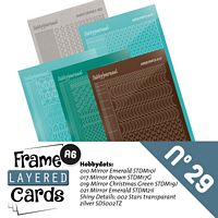 Frame layered Cards boek LCA610029 stickerset