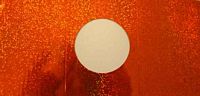 Holografisch Rond TPH-108-03 Oranje 5 stuks