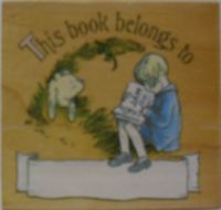 anm 704-f Winnie the Pooh classic This Book Belongs to
