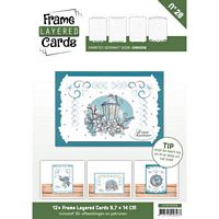 Frame layered Cards Boek LCA610028
