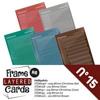 Frame layered Cards boek LCA610015 stickerset